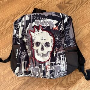 Mojo Backpack‎ Black Graffiti Art King of the Streets